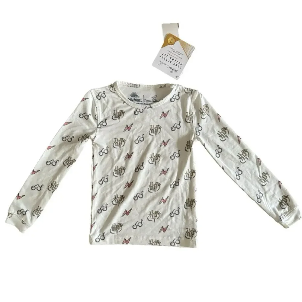 Copper Pearl Harry Potter 2pc Long Sleeve Pajama Set Ultra Soft Size 3T